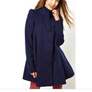 Free people small peacoat super cute!